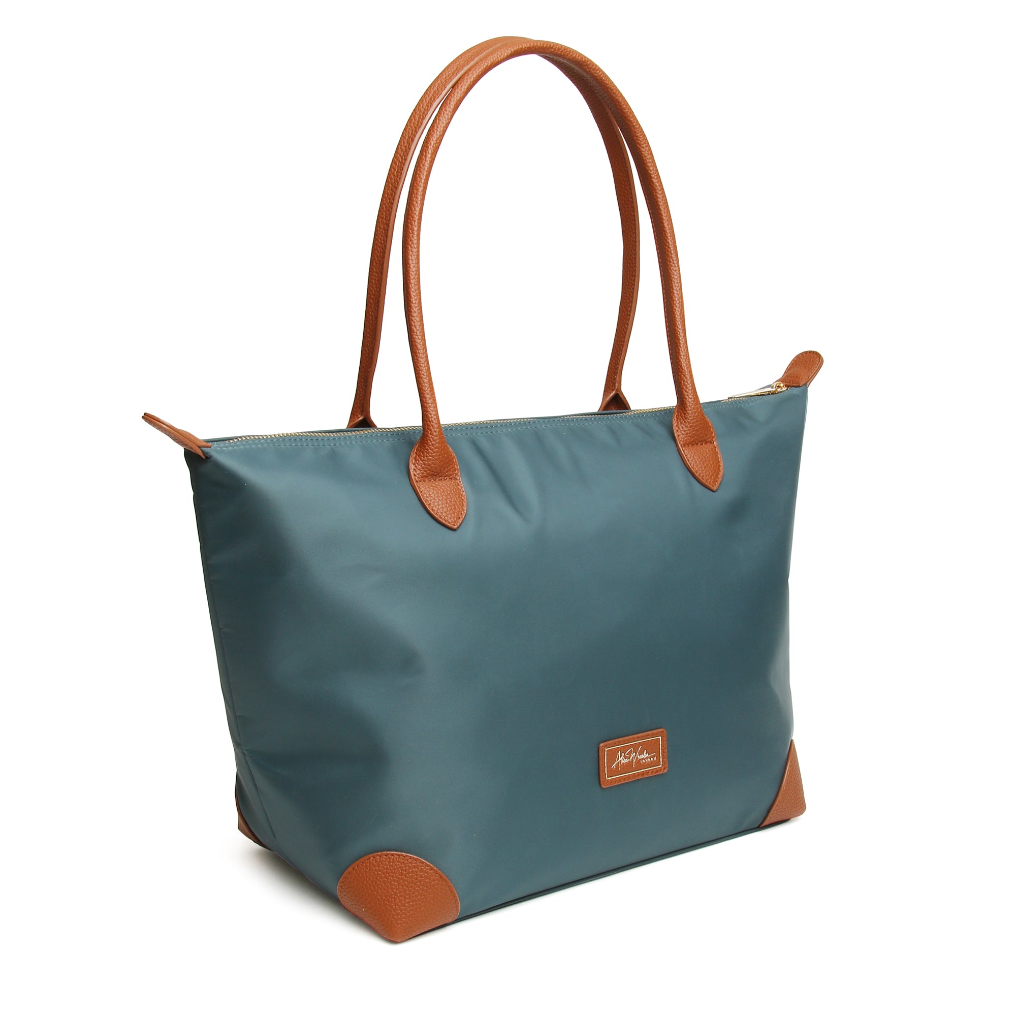 Shoreditch Tote Bag In Teal -L