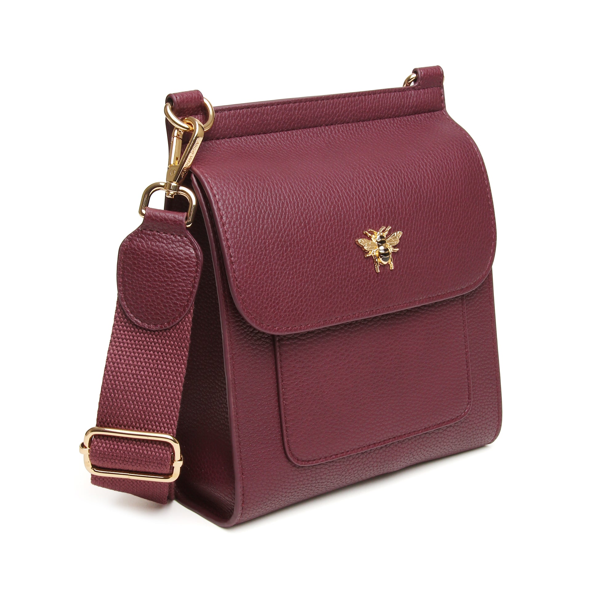 Bloomsbury Crossbody Bag In Berry