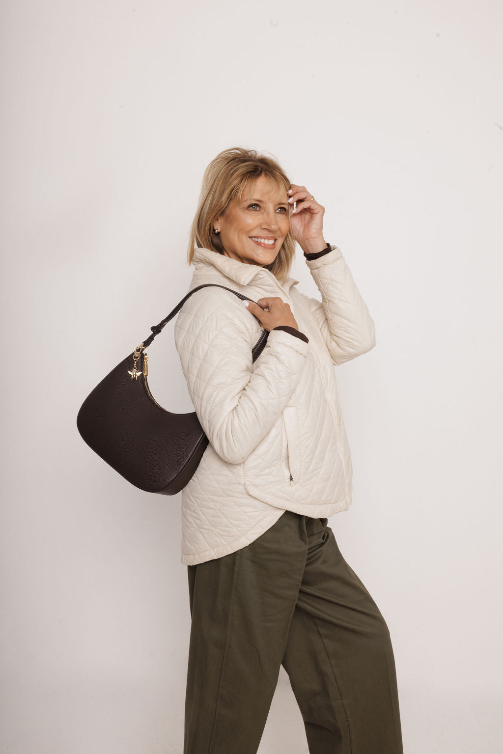 Ascot Crossbody Bag In Chocolate