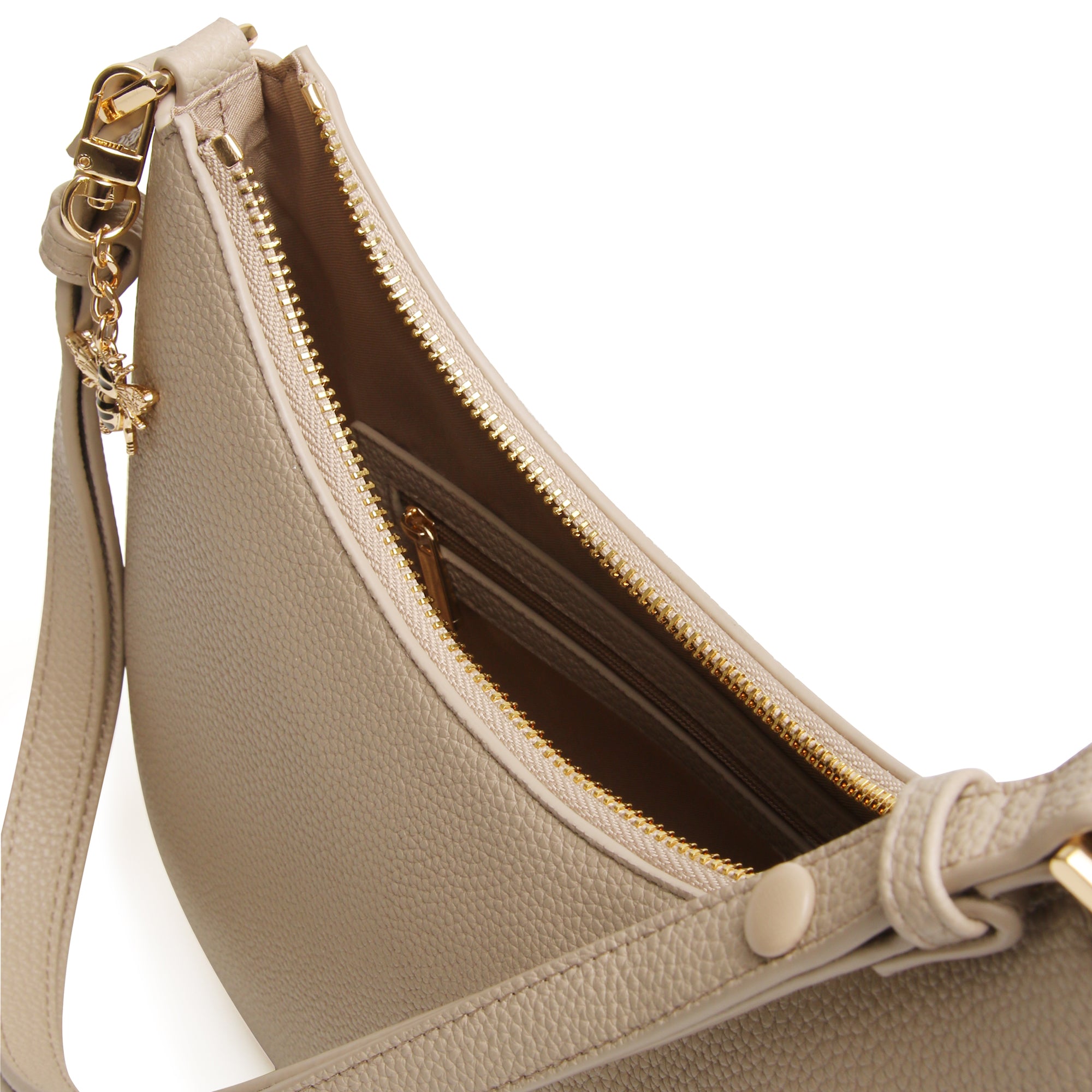 Ascot Crossbody Bag In Stone