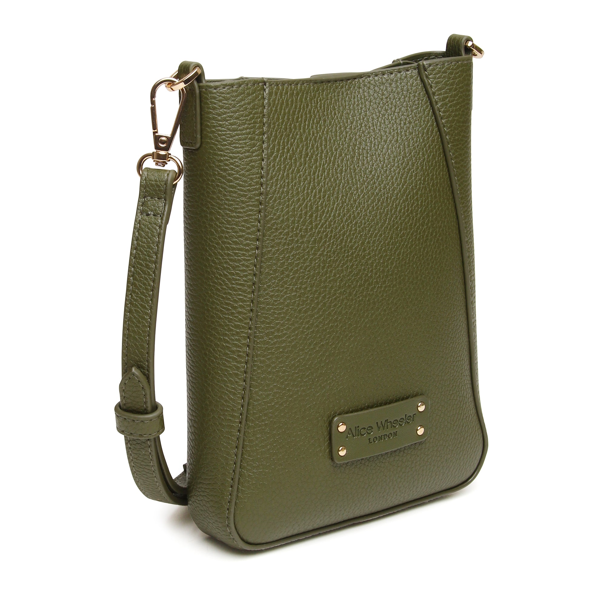 Kensington Phone Crossbody Bag In Olive