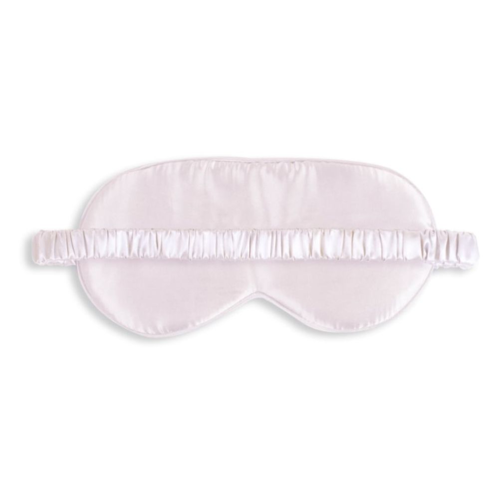 SATIN EYE MASK - GOOD NIGHT BEAUTIFUL - pink - 11x21.5cm