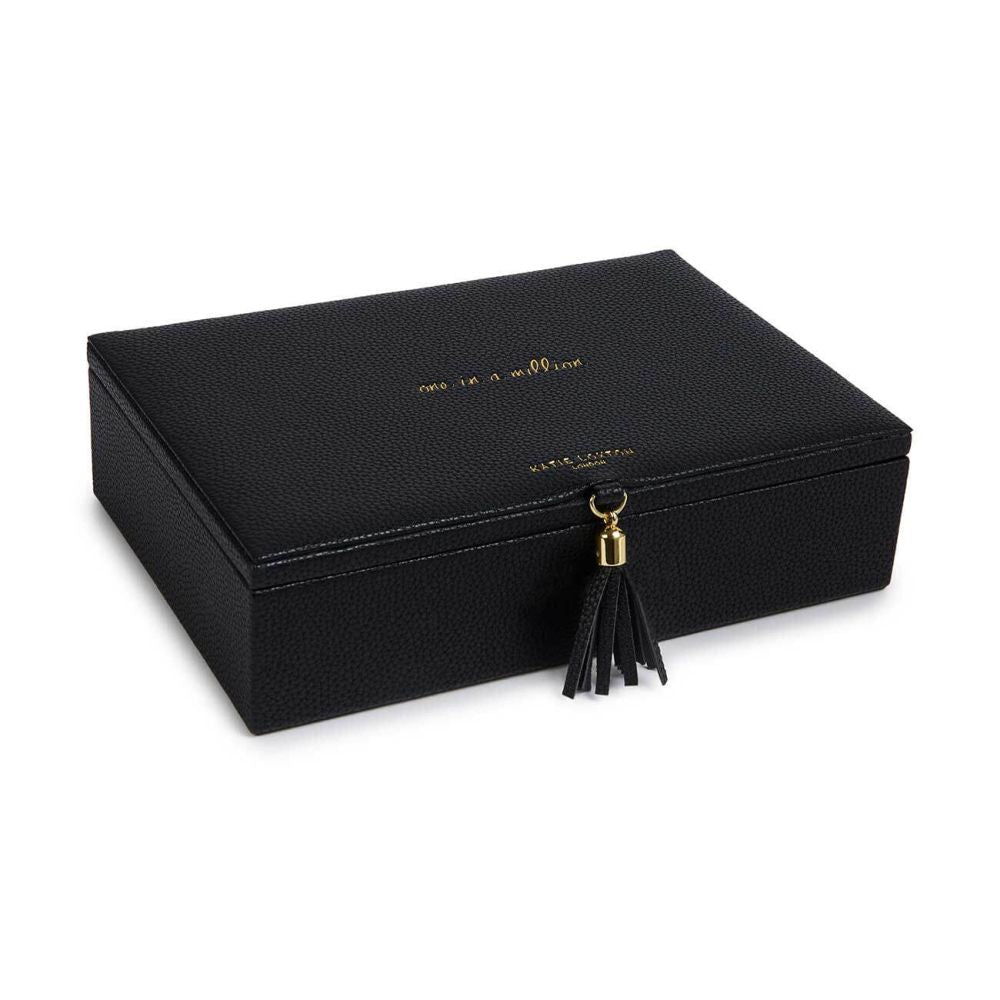 Tassel Jewellery Box | One In A Million | Black