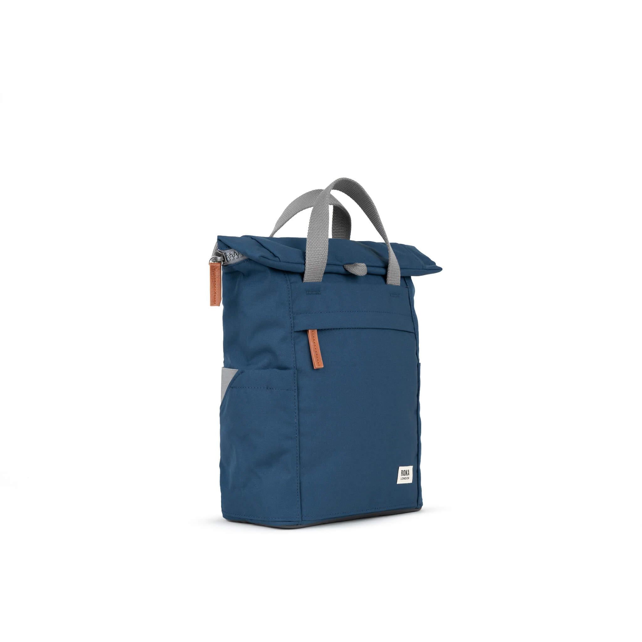 Finchley A Deep Blue Small Recycled Canvas