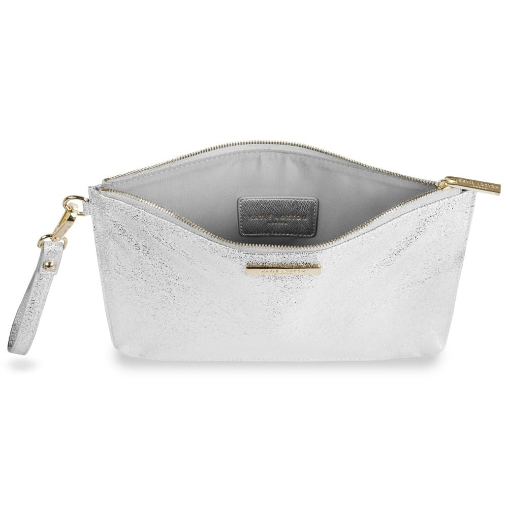 KRUSH KLUTCH - metallic silver - 20cmx29cm