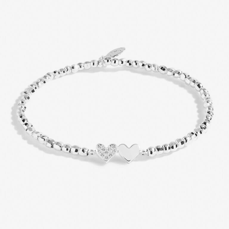 Faceted A Little | Forever Friends | Silver | Bracelet | 17.5cm Stretch