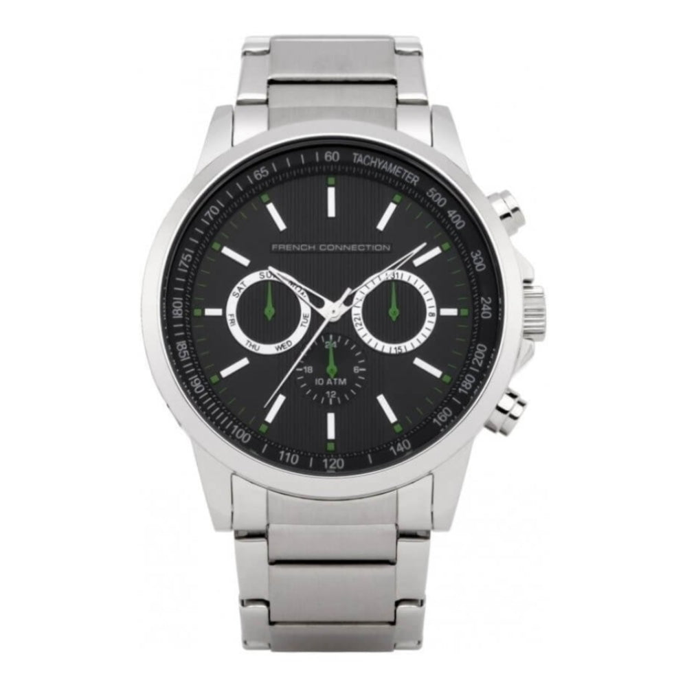 Mens' Quartz Cityscape Multifunction Watch
