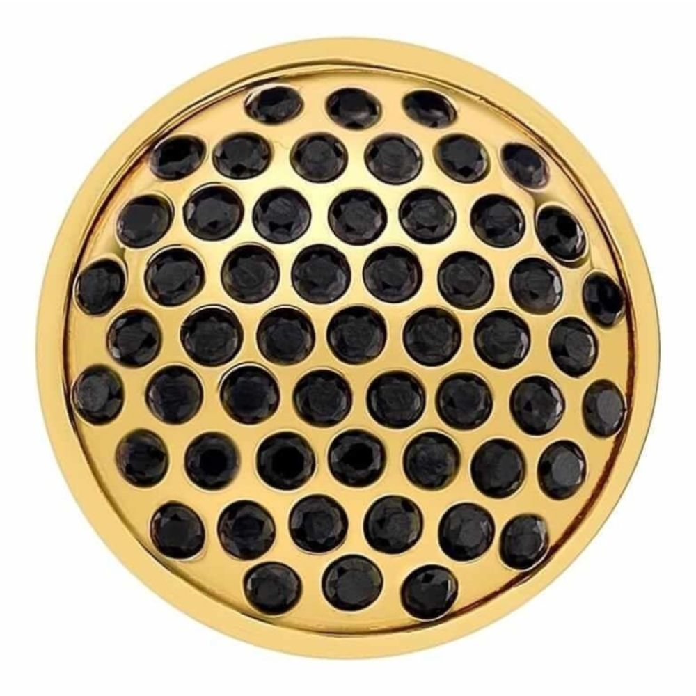 Yellow Gold Plate Alveare - 25mm
