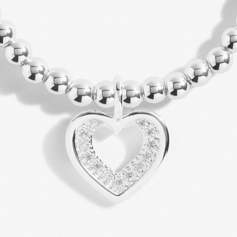 A Little | Be Your Own Kind Of Beautiful | Silver | Bracelet | 17.5cm Stretch