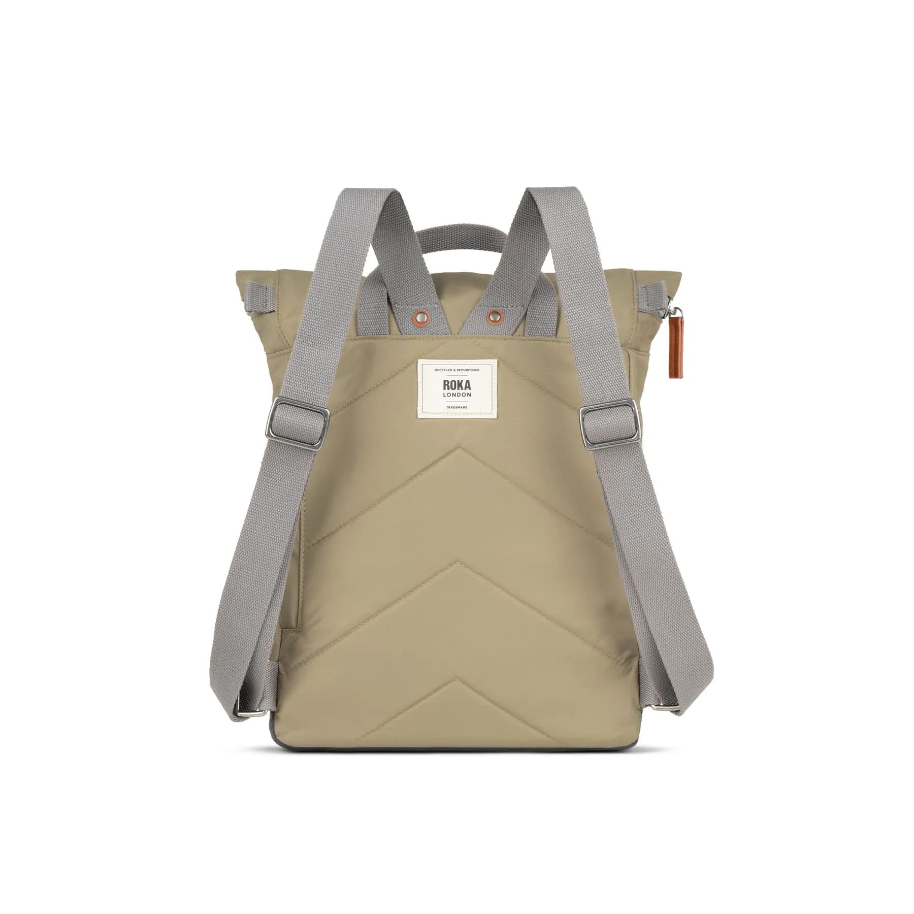 Canfield B Taupe Recycled Nylon Medium Backpack