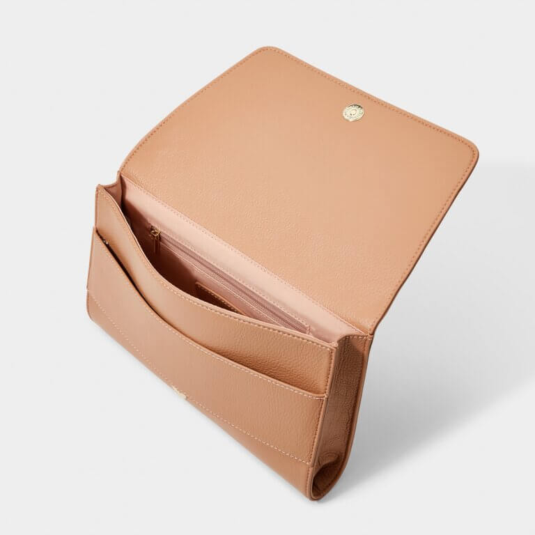 Lila Clutch | Blush Taupe