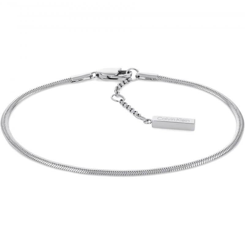 Set of Three Stainless Steel Chain Bracelets