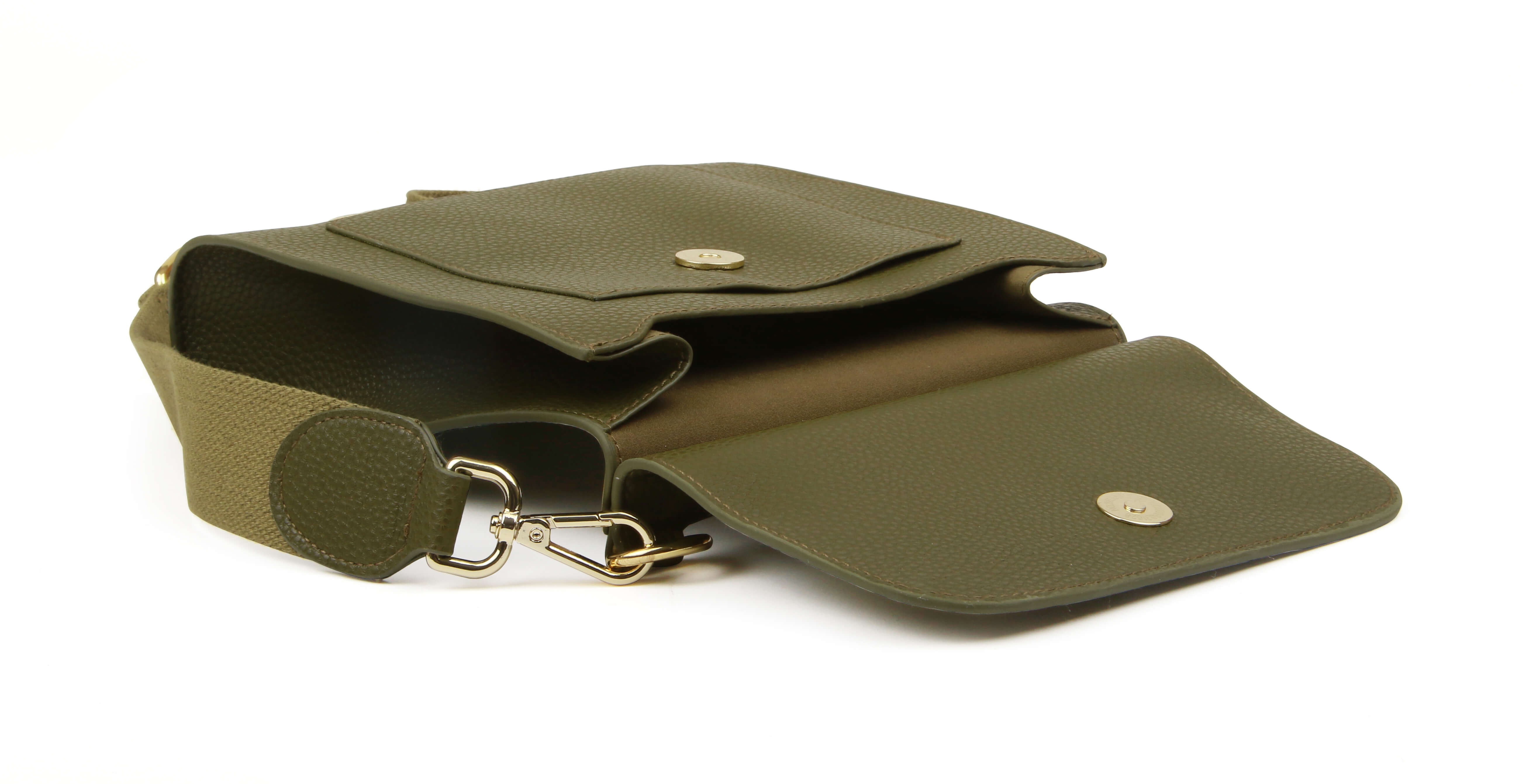 Bloomsbury Cross Body Bag In Olive