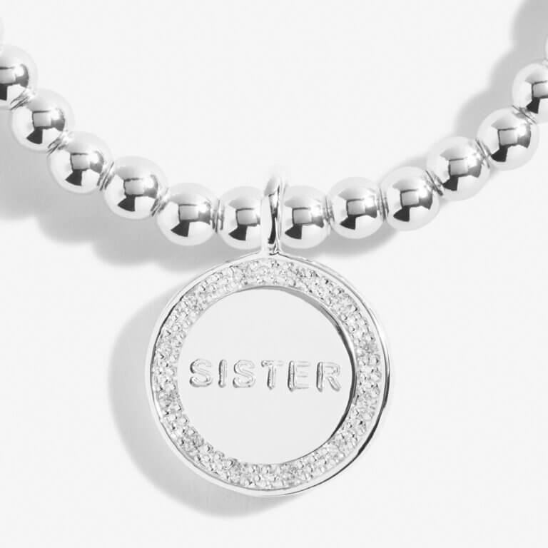 Celebration Set | Super Sister | Silver | Set Of 3 Bracelets | 17.5cm Stretch