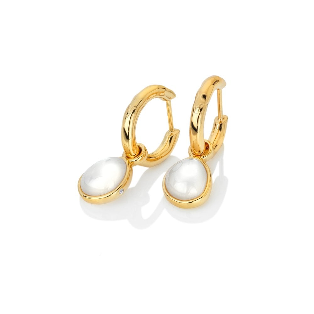 HD X GE Calm Mother Of Pearl Earrings