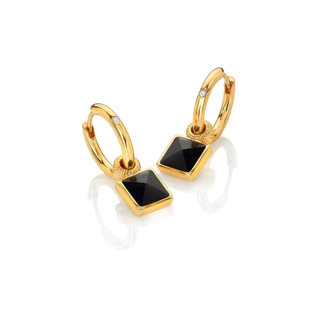 HD X GE Black Onyx Earrings