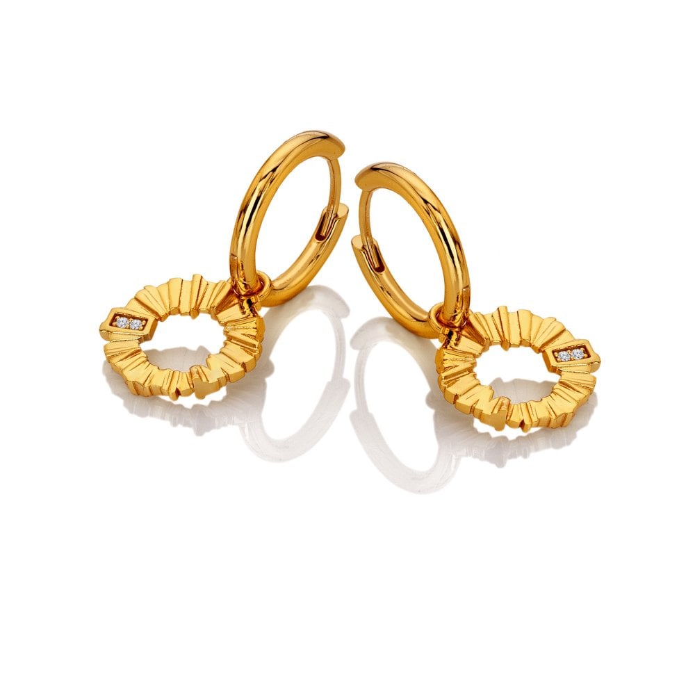 HD X GE Believe Hoop Earrings