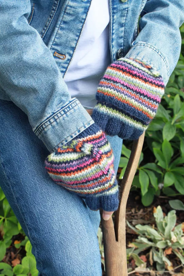 Denver Stripe Glove/Mitts