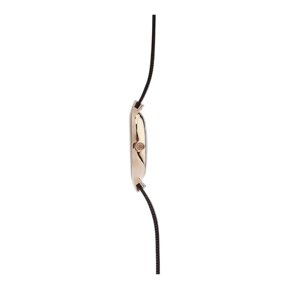 EKKO - WALNUT Rose Gold Plated Mesh Bracelet Watch