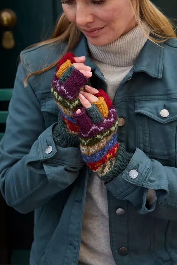 Elveden Fingerless Gloves