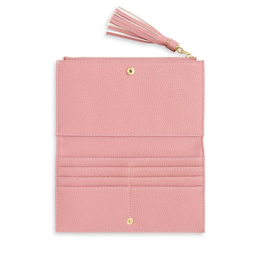 Tassel Fold Out Purse | Pink