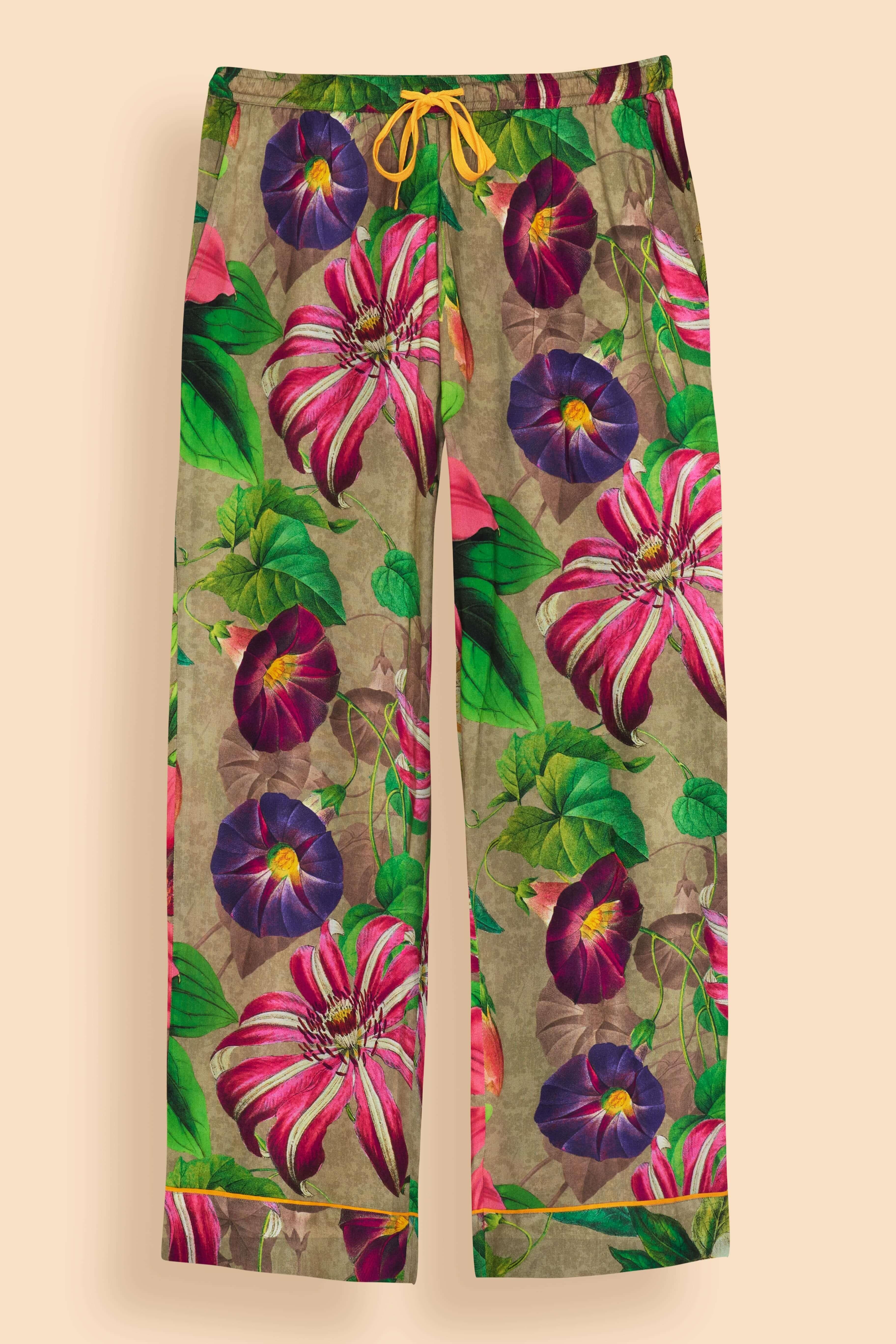 Super Soft Oversized Botanicals Pyjamas