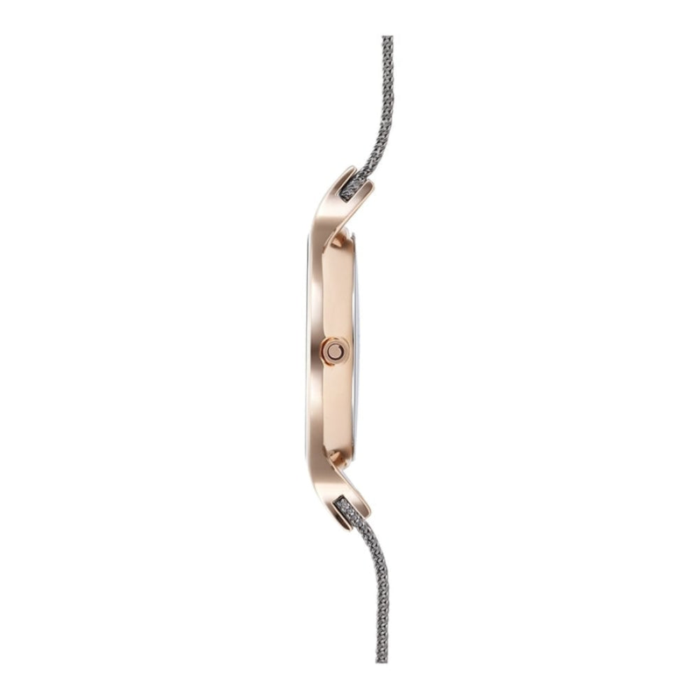 SKY - GRANITE Rose Gold Plated Mesh Bracelet Watch