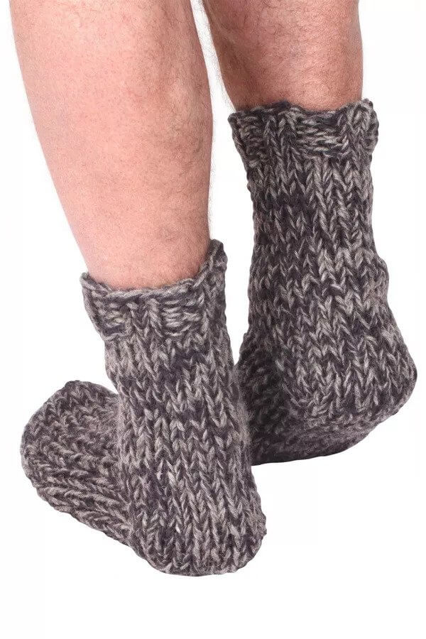 Donegal Sofa Socks-Charcoal