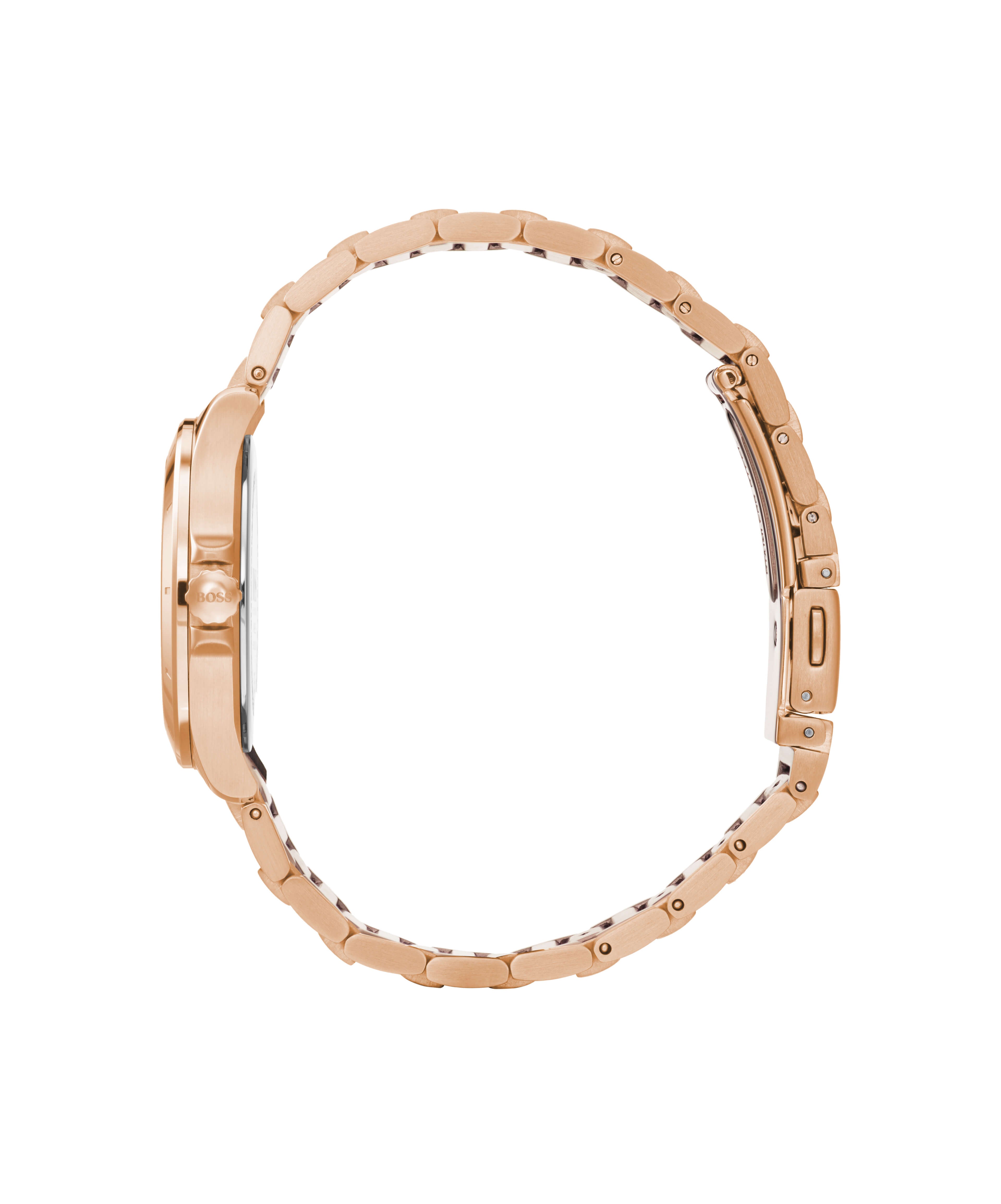 Diamonds For Her Gold Tone MOP Dial Ladies Watch
