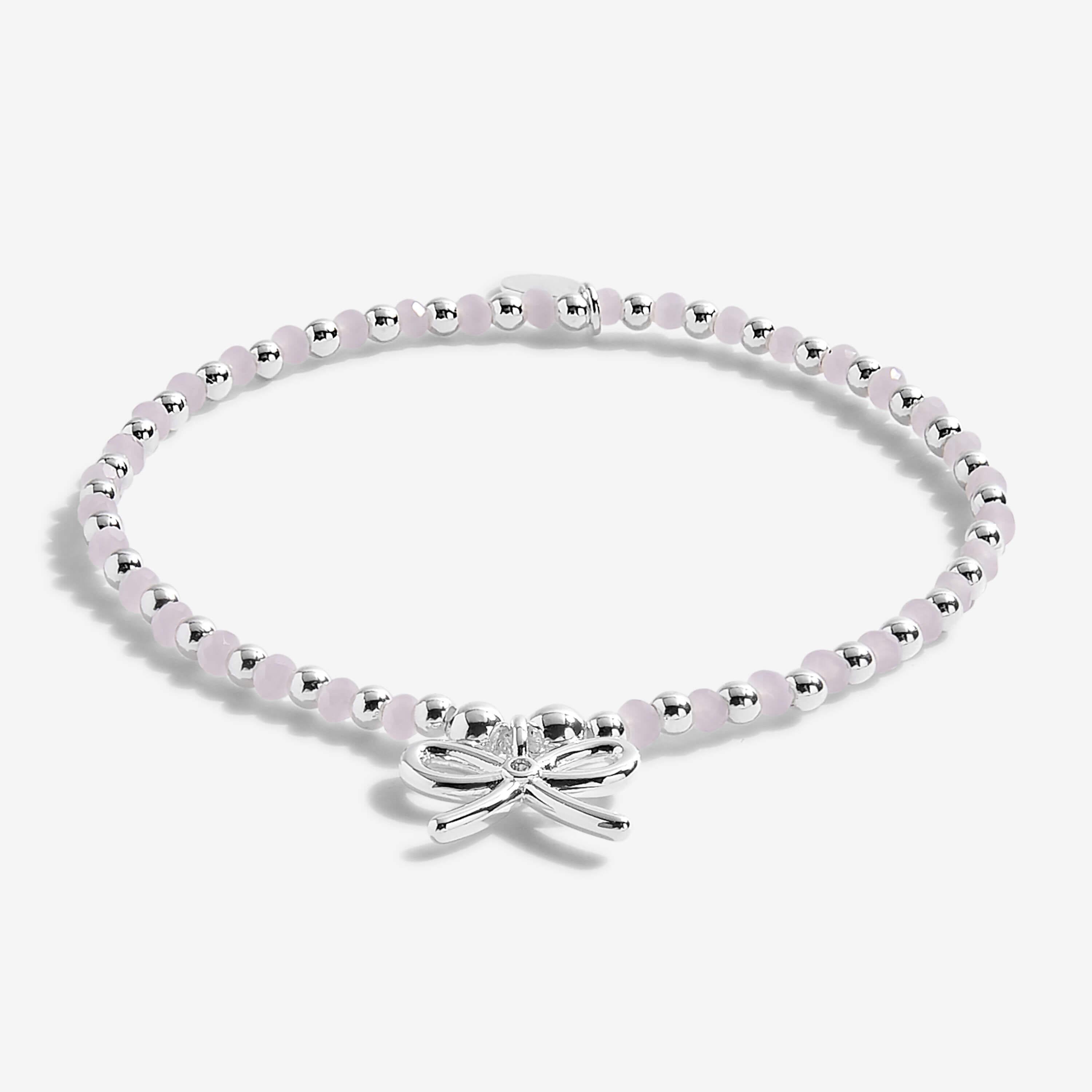 Colour Pop A Little | Lovely Daughter | Silver | Bracelet | 17.5cm Stretch