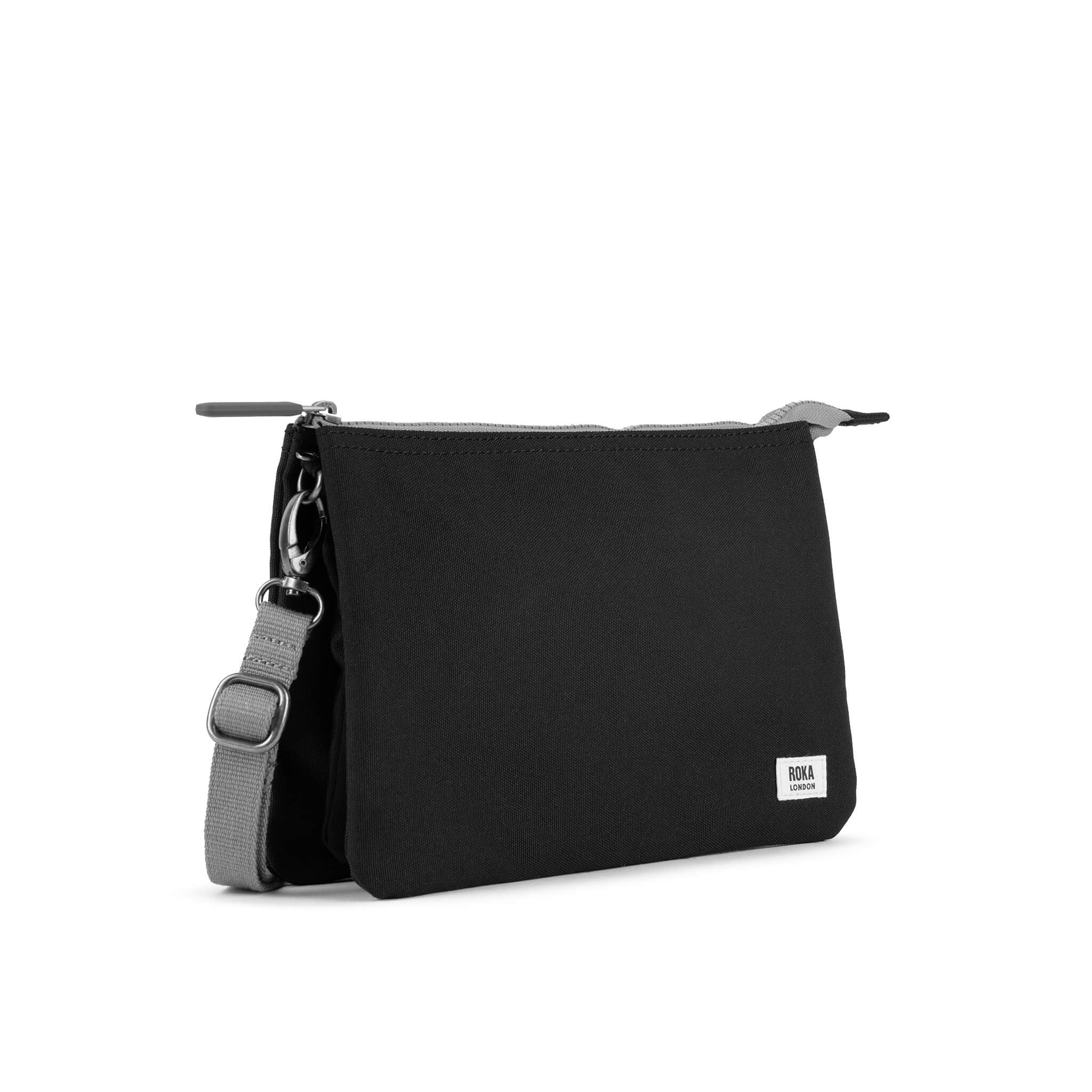 Carnaby Crossbody Ash XL Recycled Canvas