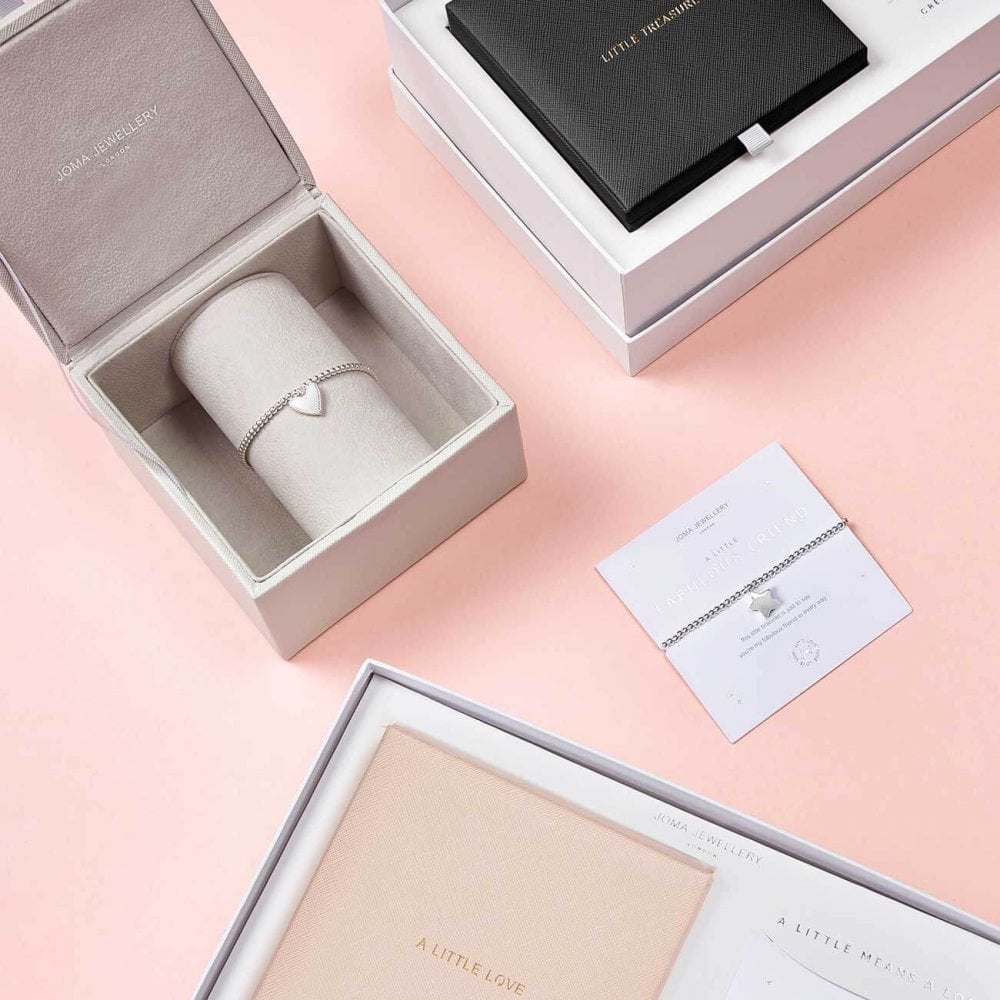 A Little Jewellery Box | Wonderful Mum | Silver | Bracelet | 17.5cm Stretch