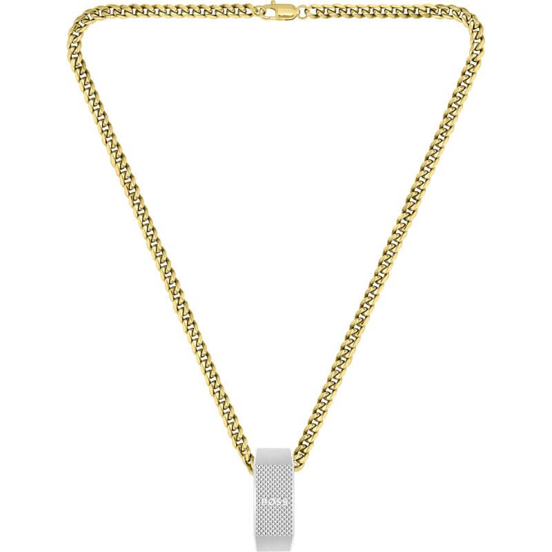 Carter Gold Plated Chain Gents Necklace