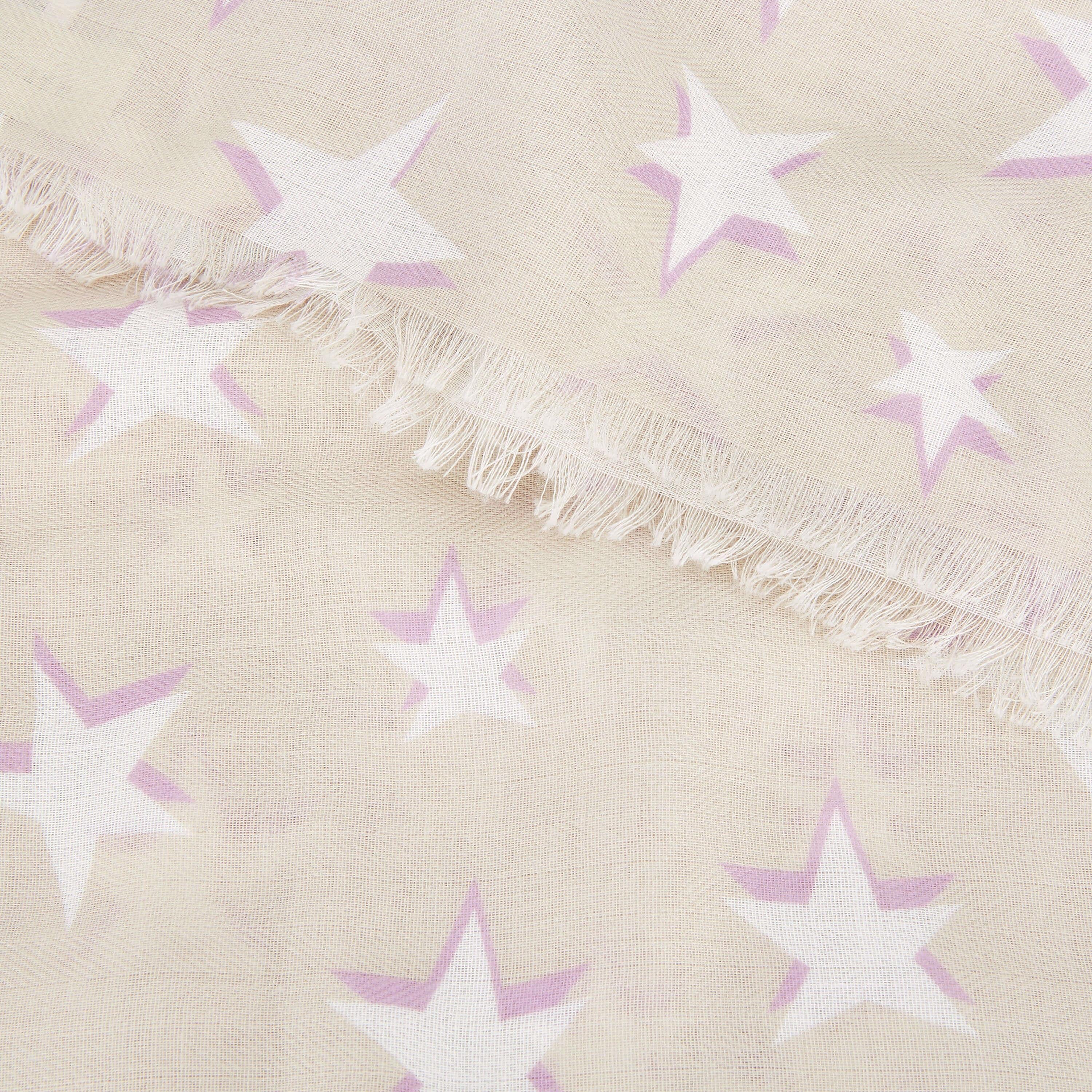 Star | Oyster/ Lilac | 184 X 86cm