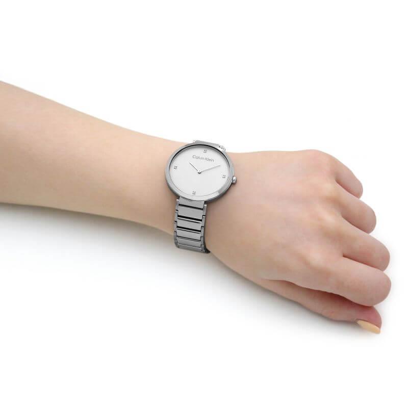Minimalistic T-Bar Stainless Steel Ladies Watch