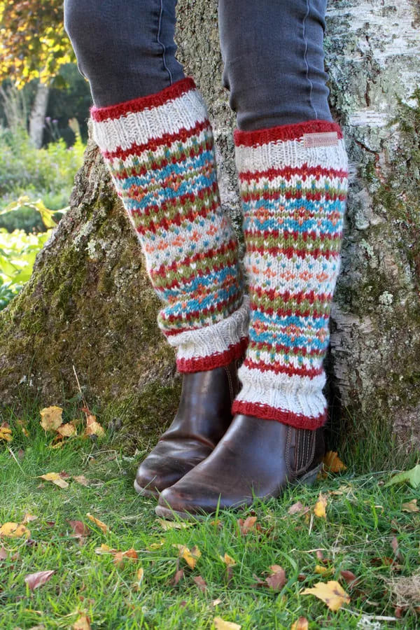 Iona Legwarmer Burgundy