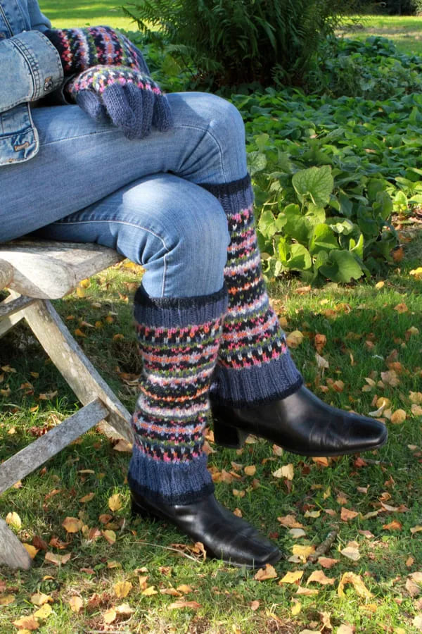 Iona Legwarmer Denim