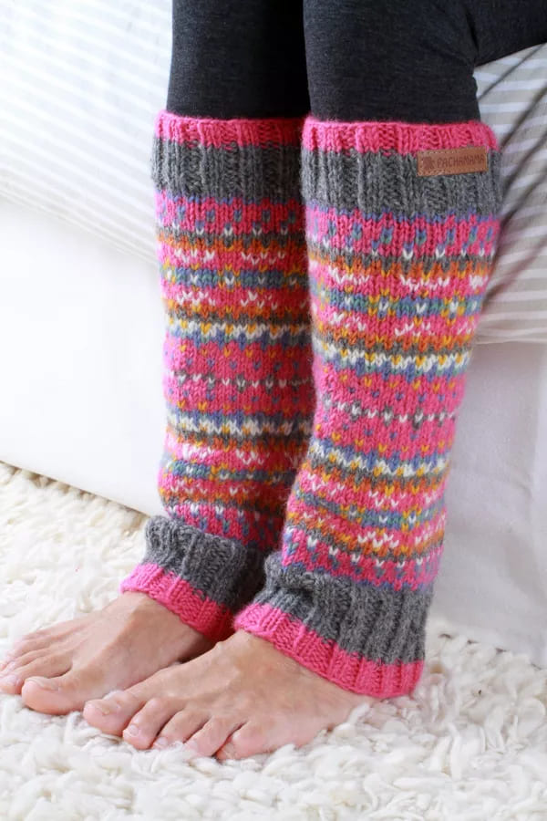 Iona Legwarmer Pink