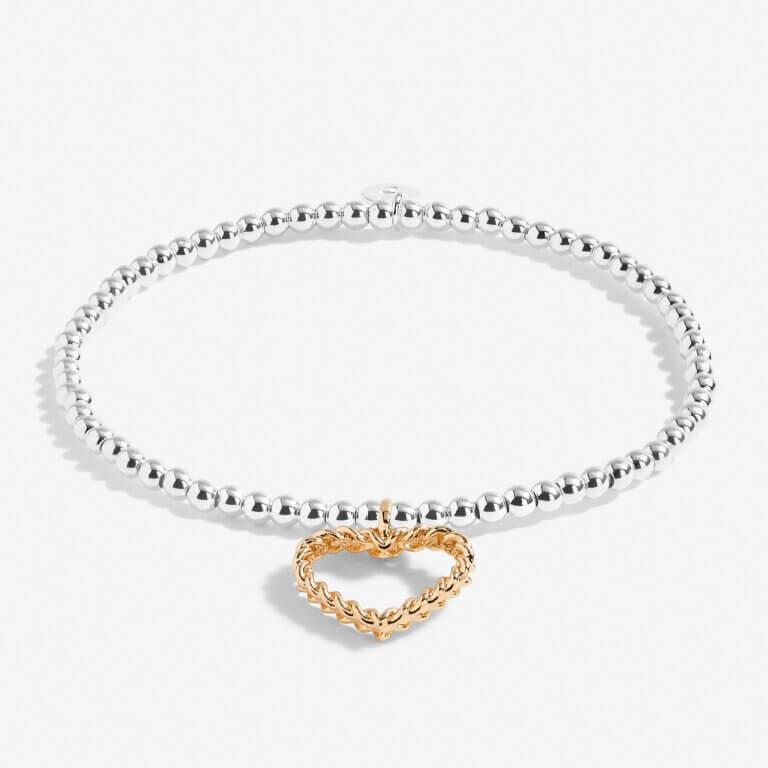A Little | Love And Strength | Silver | Bracelet | 17.5cm Stretch