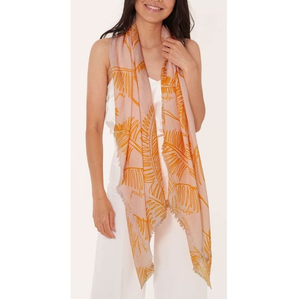Sentiment Scarf | Paradise | Ochre | 184 X 86cm