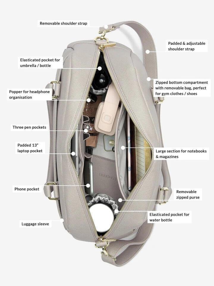 Taupe Handbag