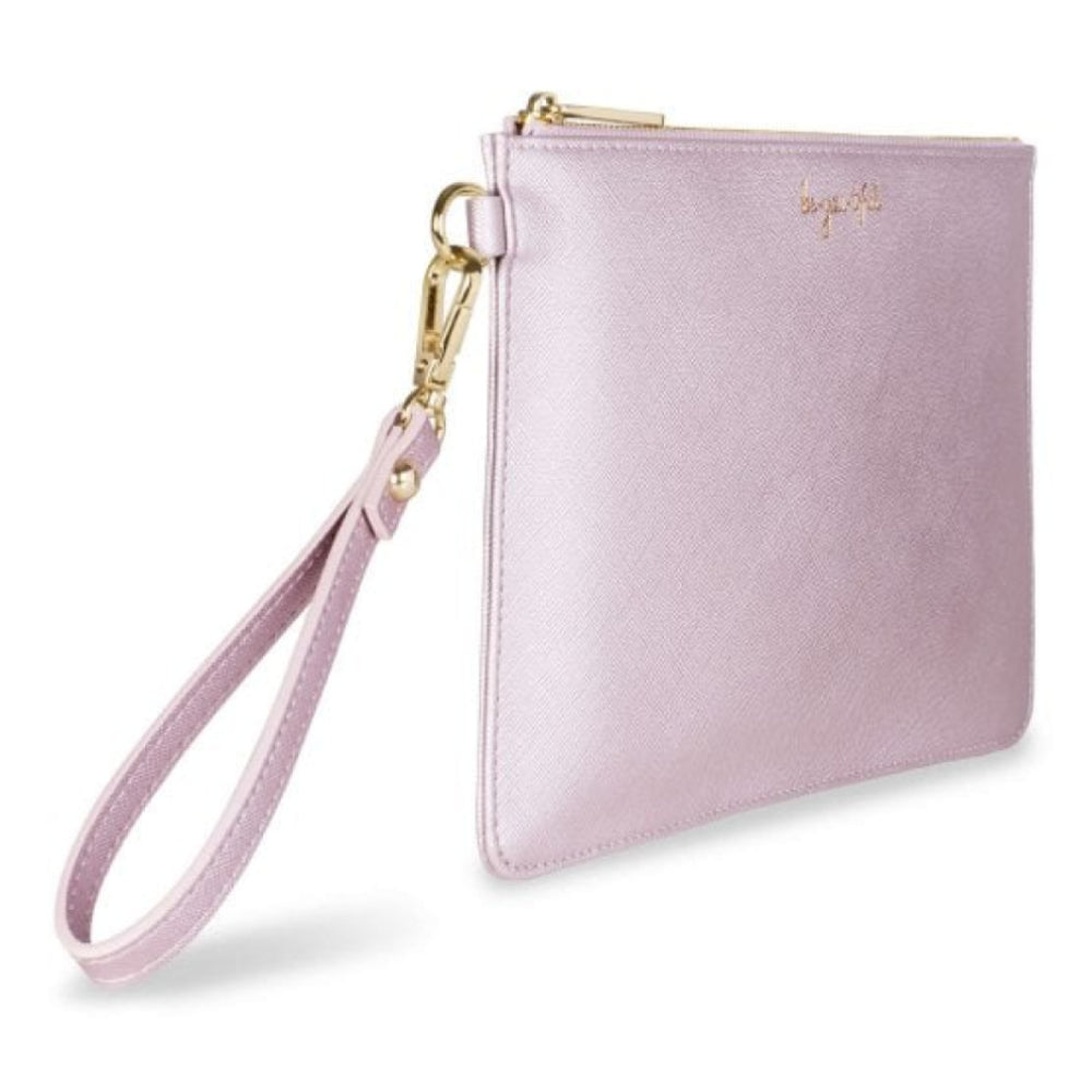 Secret Message Pouch - Be-You-Tiful - Metallic Lilac - 16x24cm