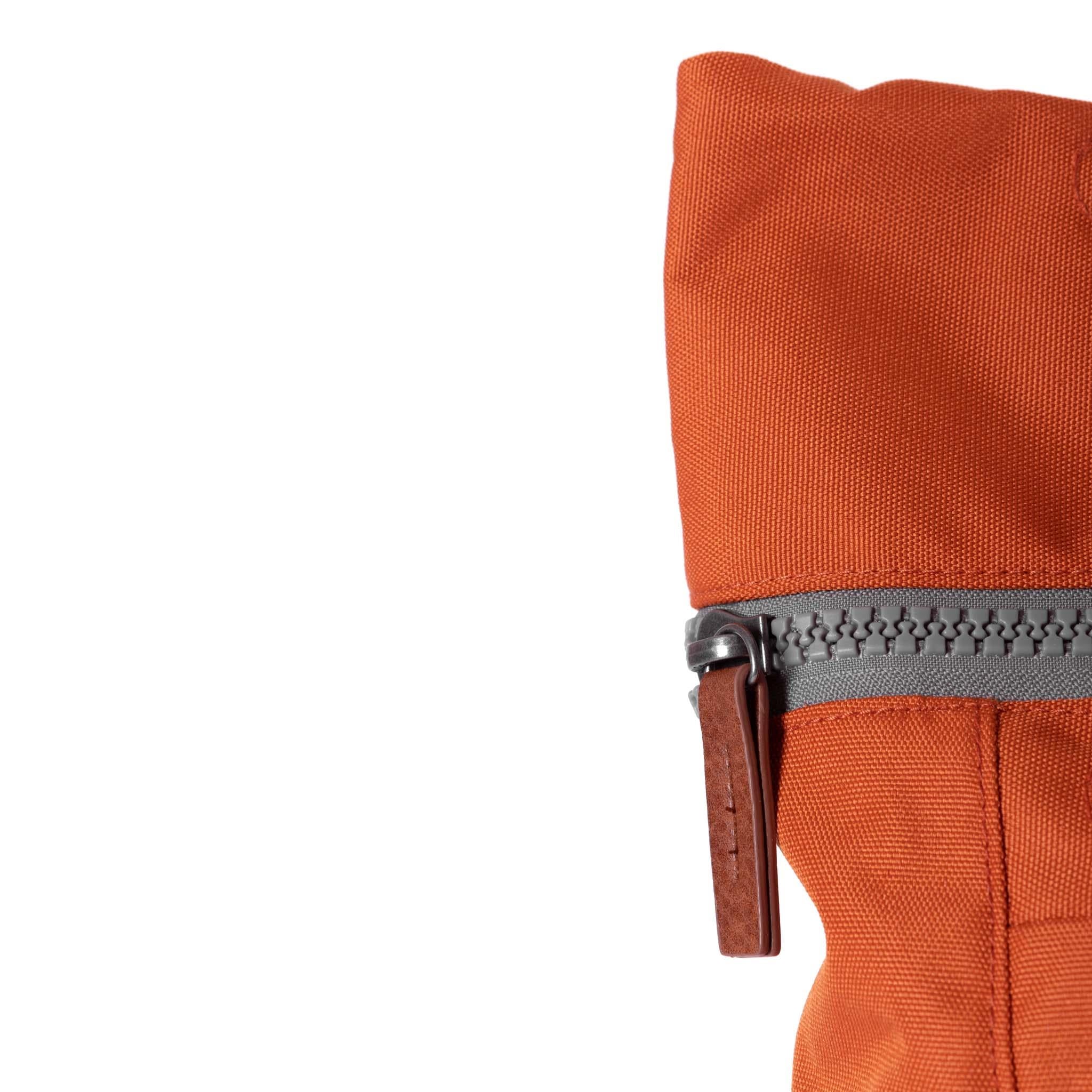 Finchley A Atomic Orange Recycled Canvas - Medium