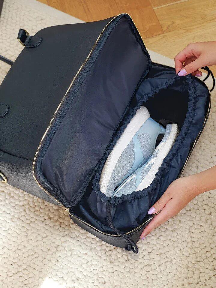 Navy Handbag