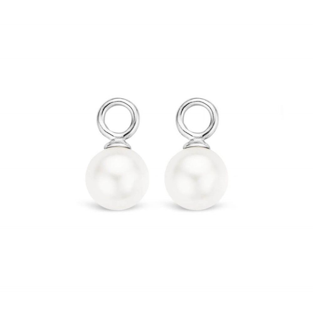 Pearl Silver Ear Charm