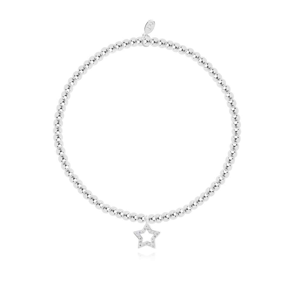 Confetti A Little | Happy Birthday | Silver | Bracelet | 17.5cm Stretch