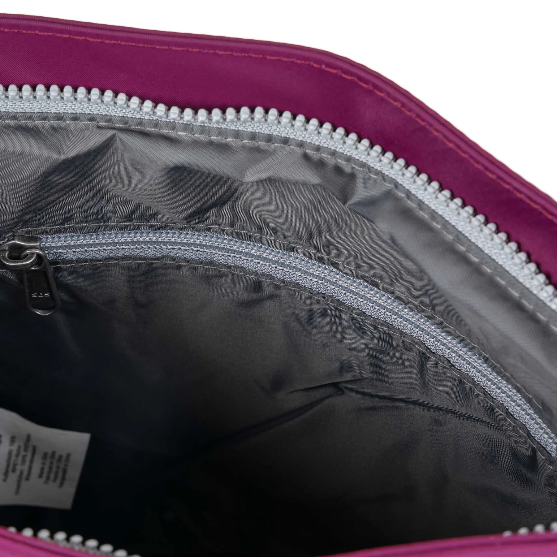 Kennington B Royal Burgundy Recycled Nylon Medium Crossbody Bag