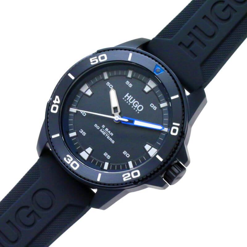 STREETDIVER Dark Blue Silicone Gents Watch