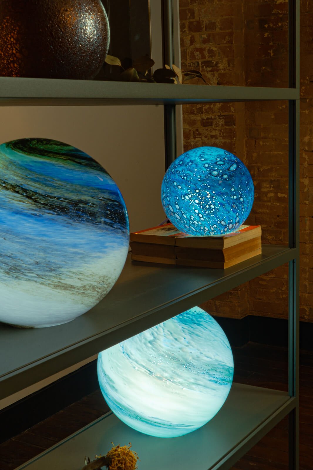 Blue Underworld Lamp (18cm)