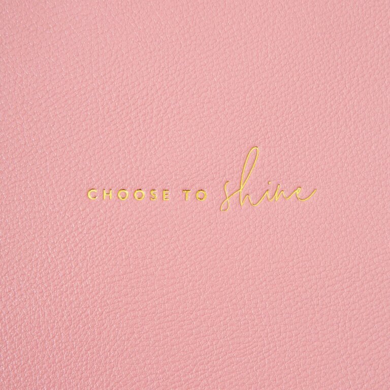 Christmas Pouch | Choose To Shine | Dark Pink